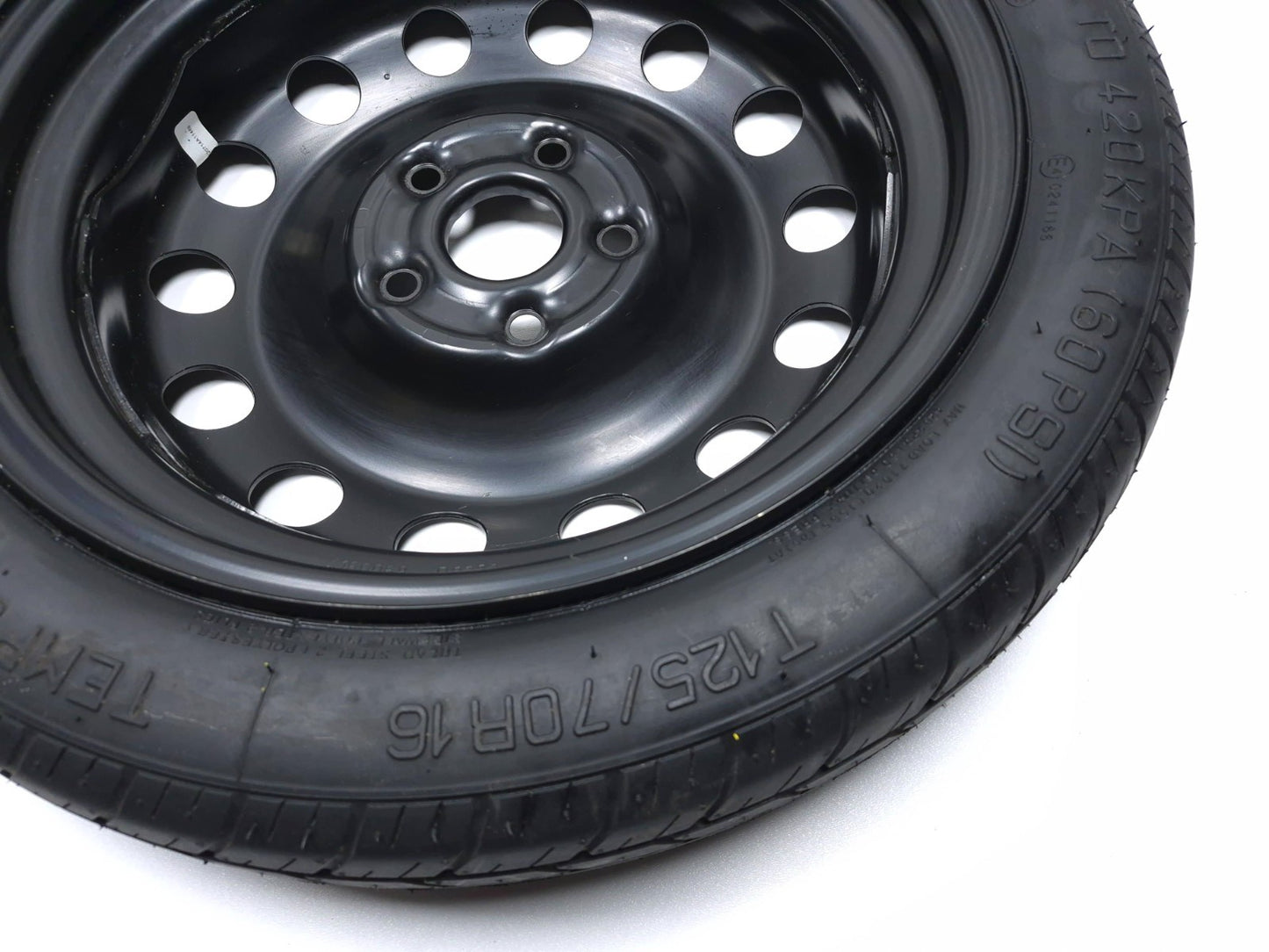 2015 Volkswagen Golf Spare Tire T125/70 R16 OEM