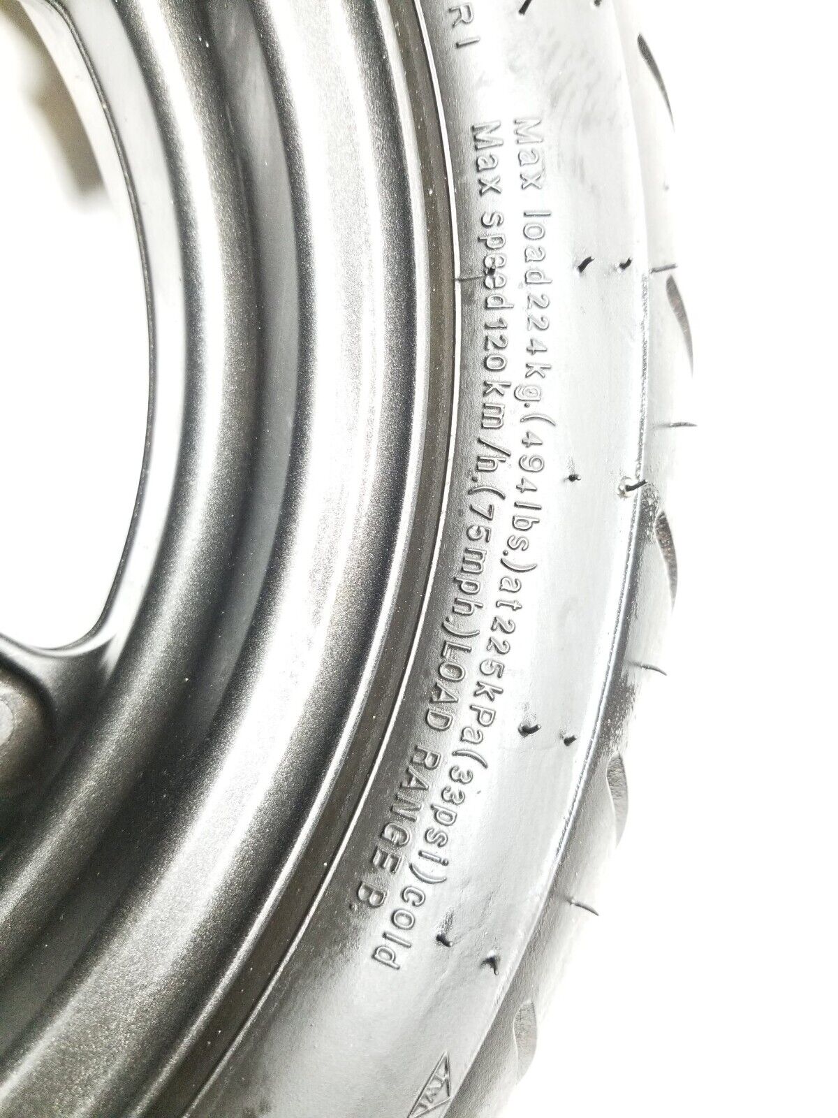 2022-2024 Honda Grom 125 Rear Wheel Rim 12x3.50 & Tire 130/70-12 OEM