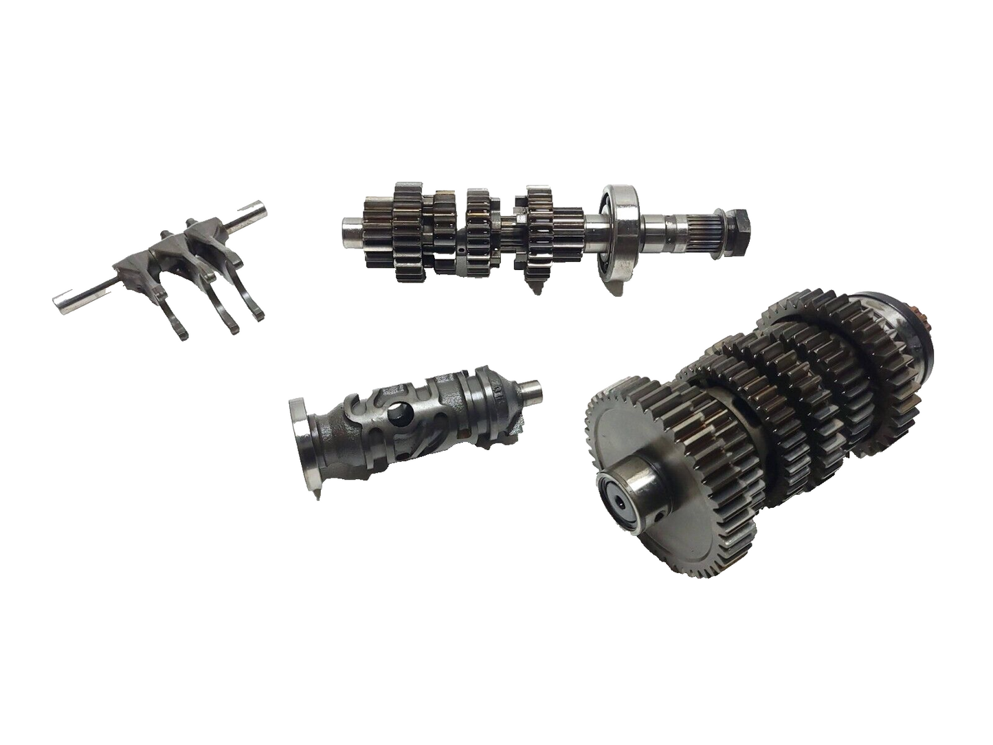2014 - 2016 Honda Cbr650f Engine Transmission Gears Shift Fork Drum Lot OEM