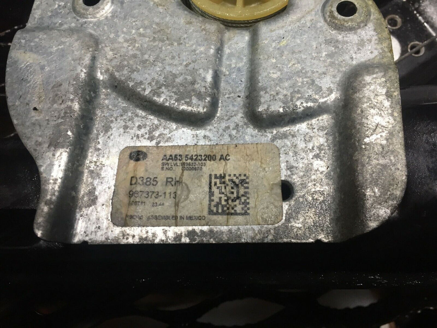 09 10 11 12 Lincoln MKS Front Door Window Regulator Motor Passenger Right Side