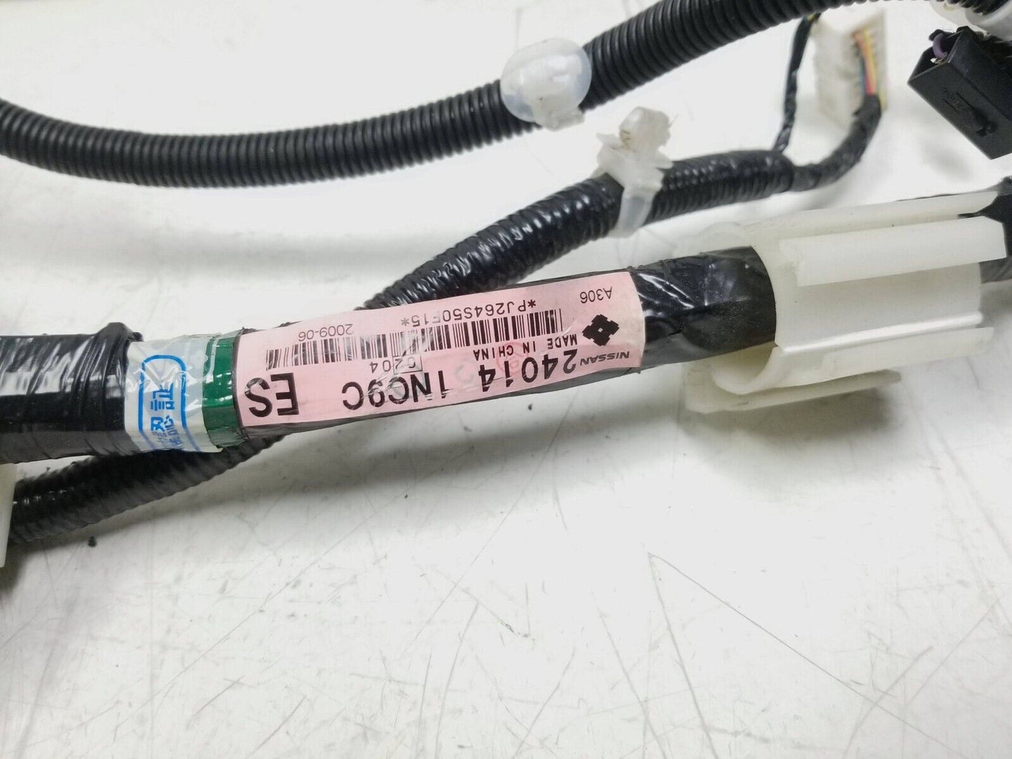 08 - 13 Infiniti G37 Interior Wire Harness Driver Side OEM Sedan