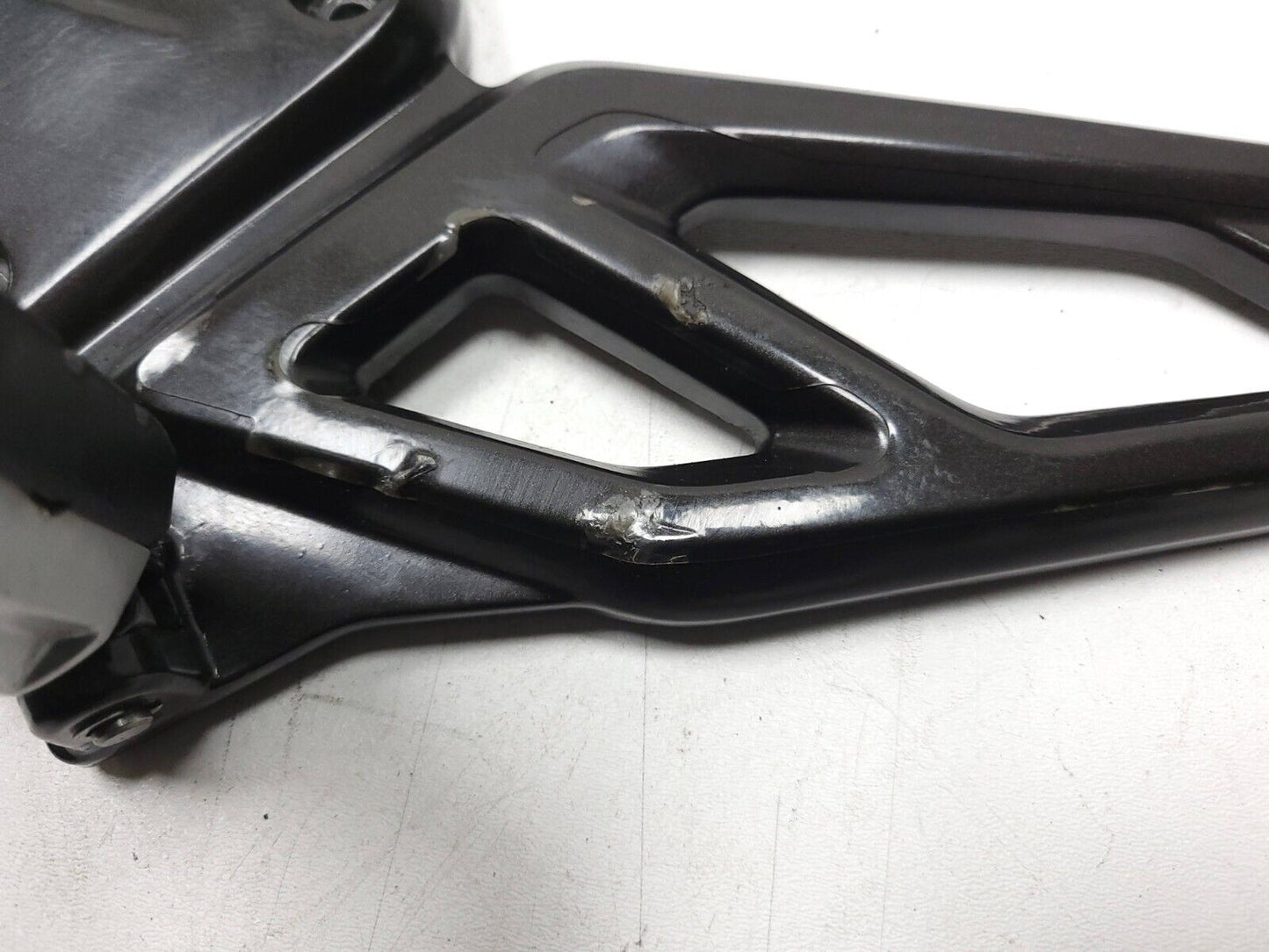 2021 - 2024 BMW G310r Left Foot Peg & Mount Plate OEM 2.7k Miles