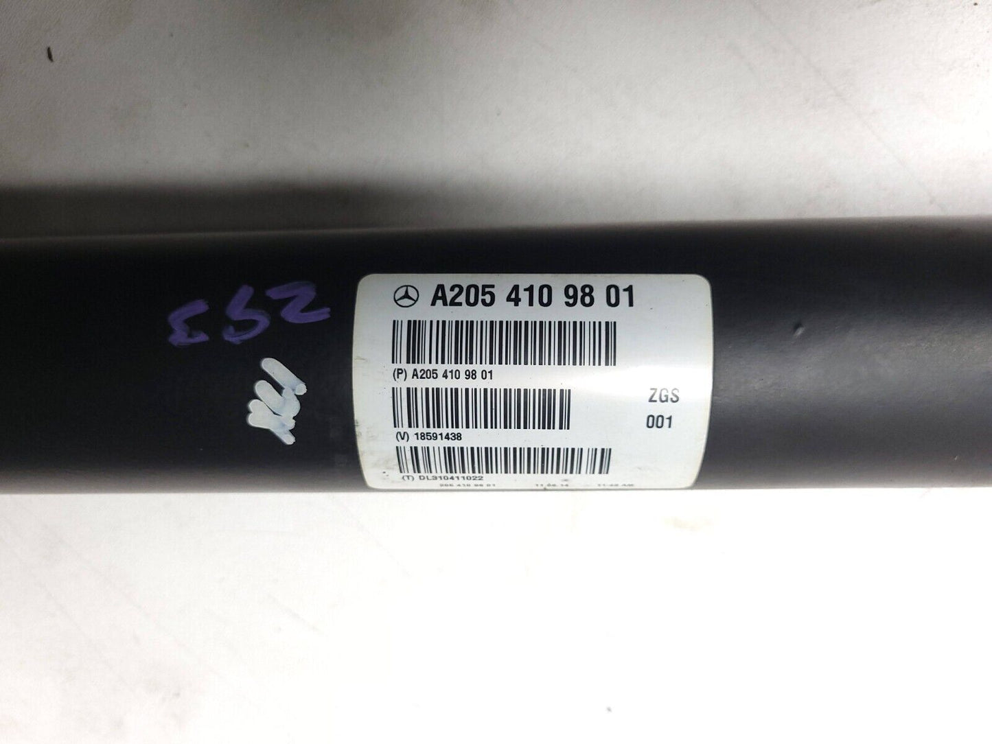2015 - 2018 Mercedes C300 W205 AWD Driveshaft At OEM