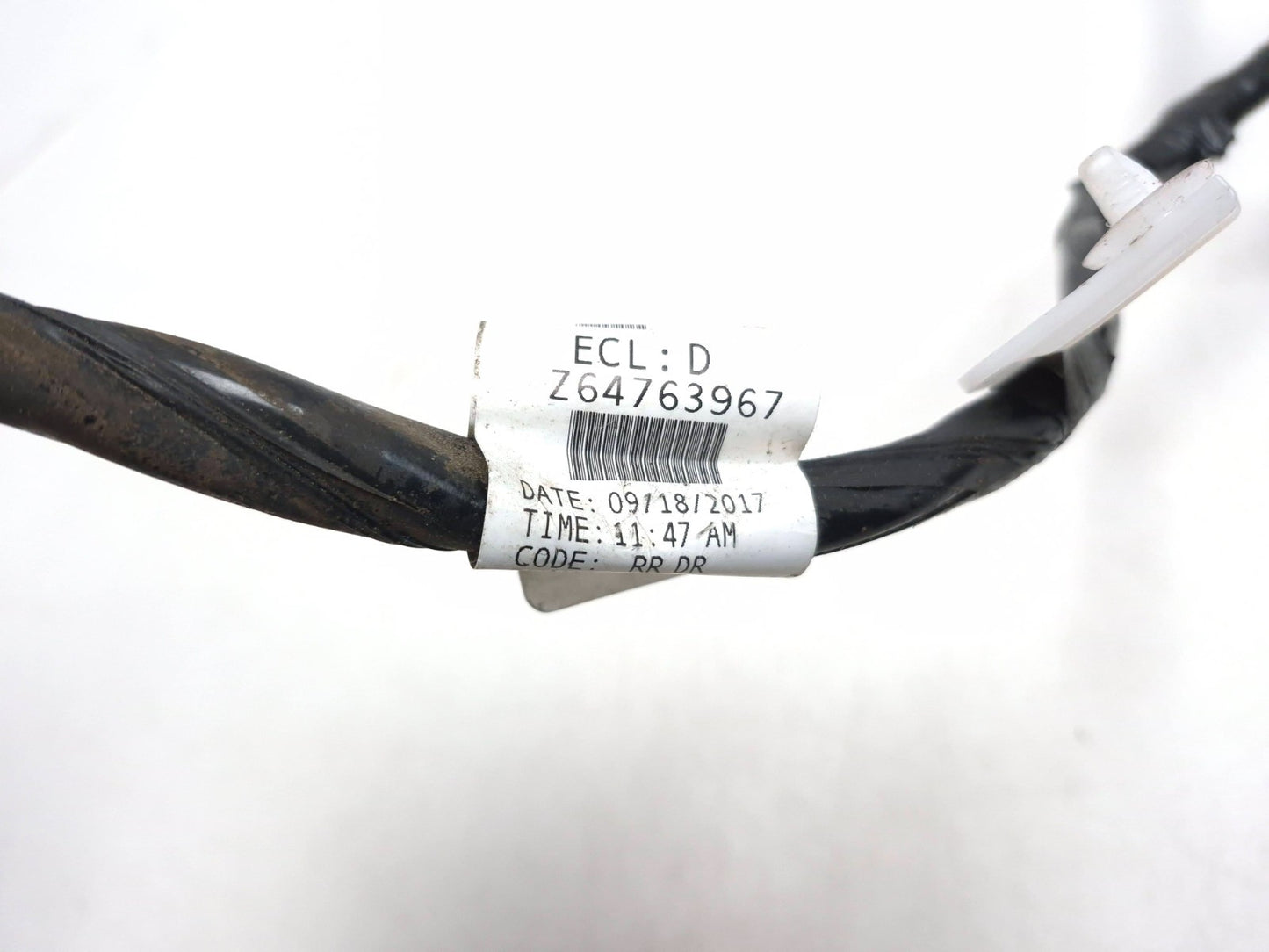 2018 Toyota Corolla Door Wire Wiring Harness Rear Passenger Side Right OEM