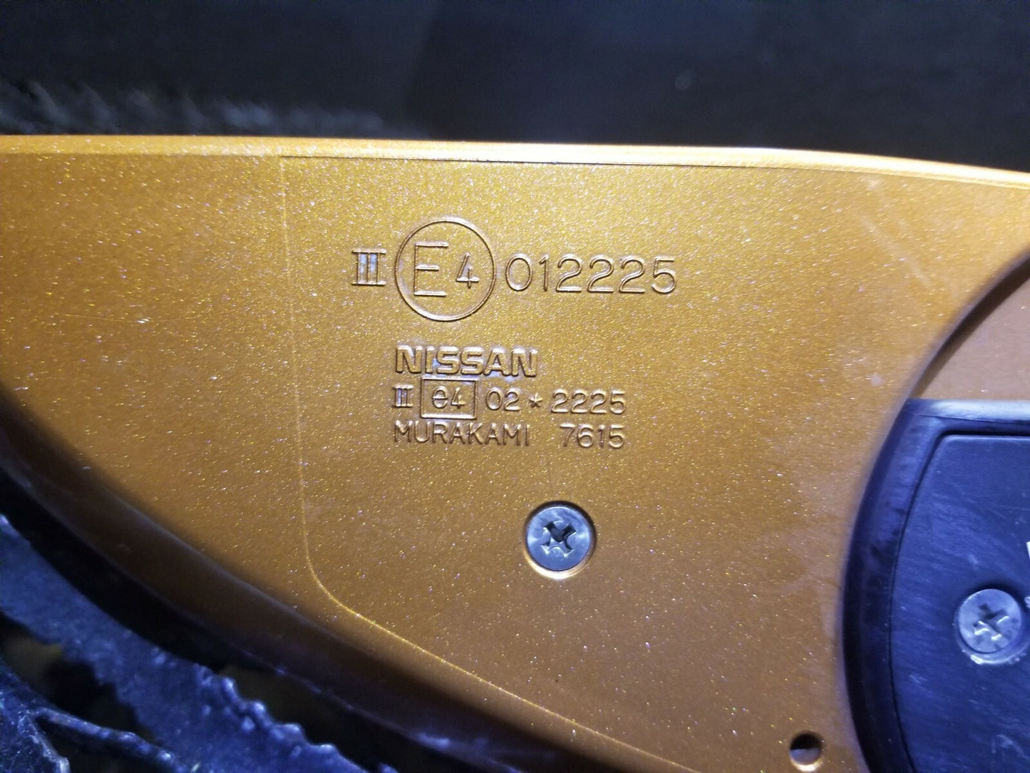 04 05 Nissan 350z Convertible Left Driver Door Side View Mirror OEM