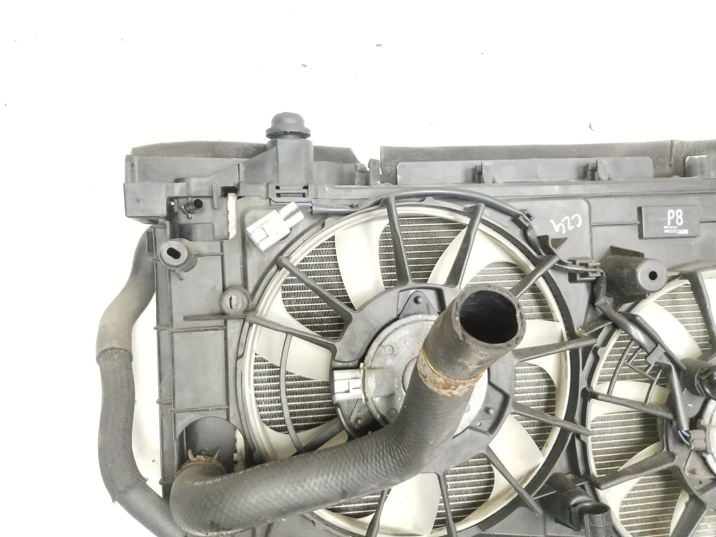 11-17 Lexus CT200h Radiator Condenser Cooling Fan Assy Oem✅