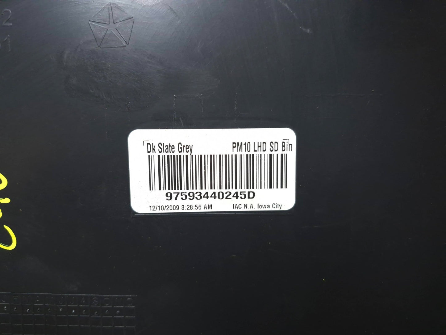2010 Dodge Caliber Sxt Dash Storage Bin OEM