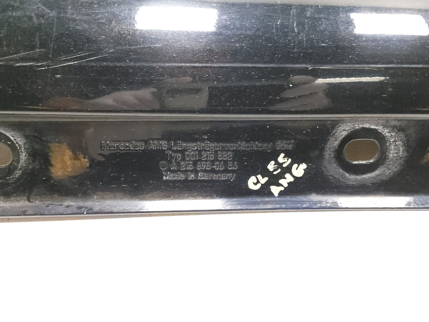 03-06 Mercedes CL55 W215 Amg Rocker Panel Skirt Molding Passenger Side OEM