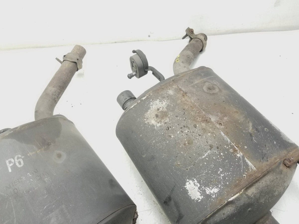 08-13 Infiniti G37 Rear Exhaust Muffler Pair OEM ***sedan***
