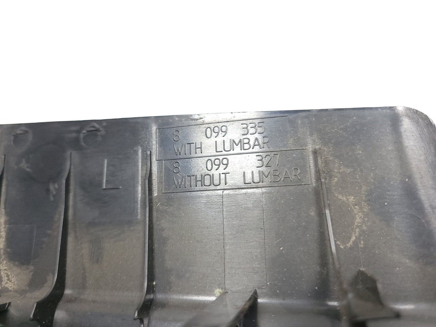 2004 - 2006 BMW X3 E83 Front Driver Seat Side Trim Cover Bracket 4pcs OEM