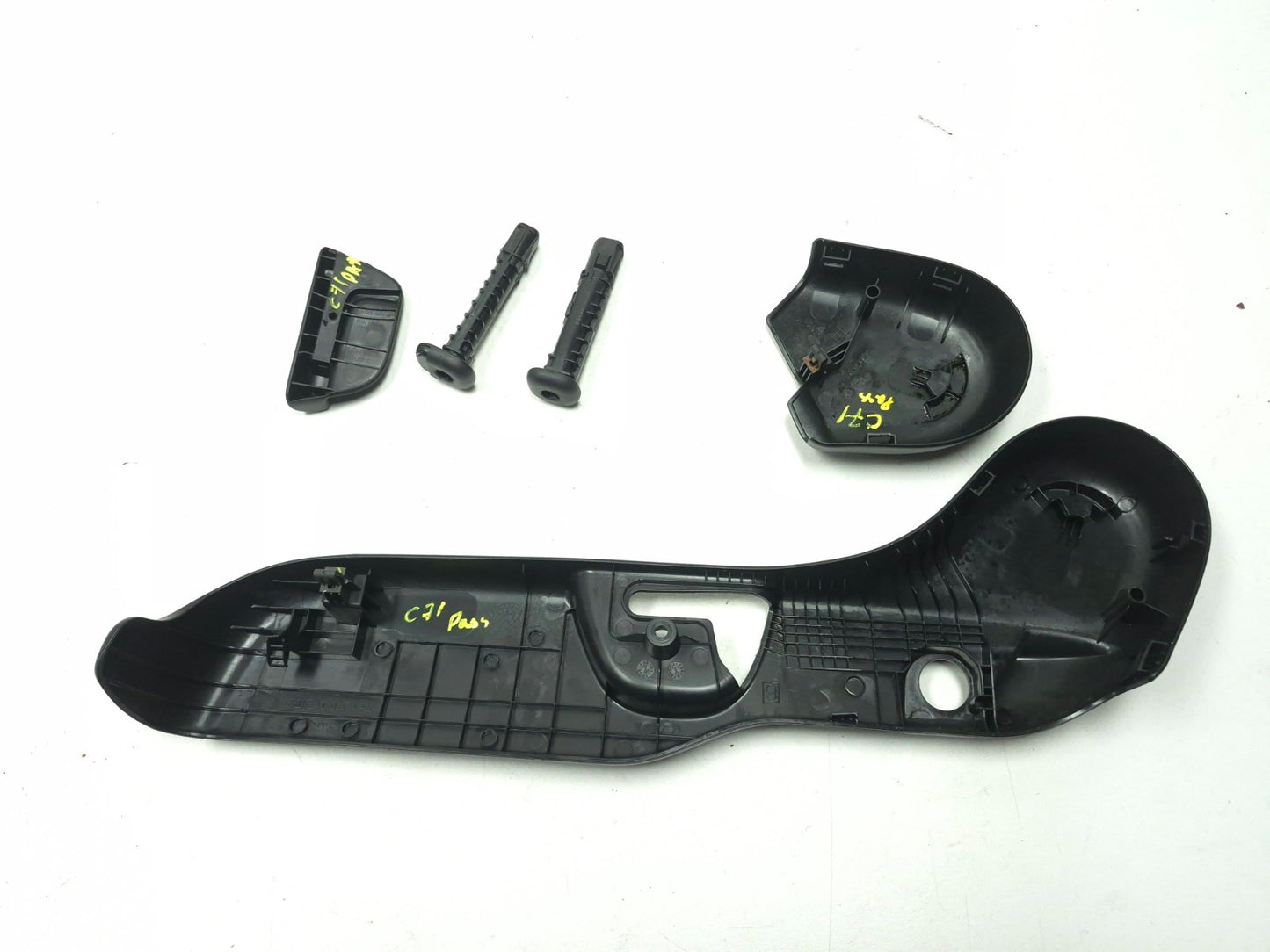 2012 Honda Cr-z Front Passenger Seat Side Trim Cover Guide Sleeve & Knob OEM