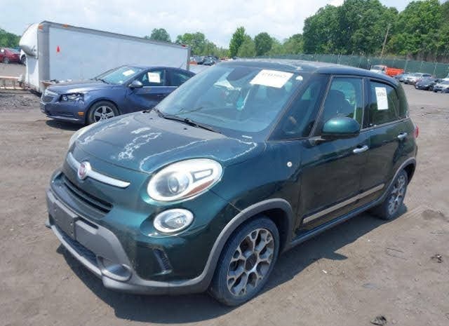 2014 Fiat 500l Front Center Lower Dash A/c Heater Control Bezel Trim OEM