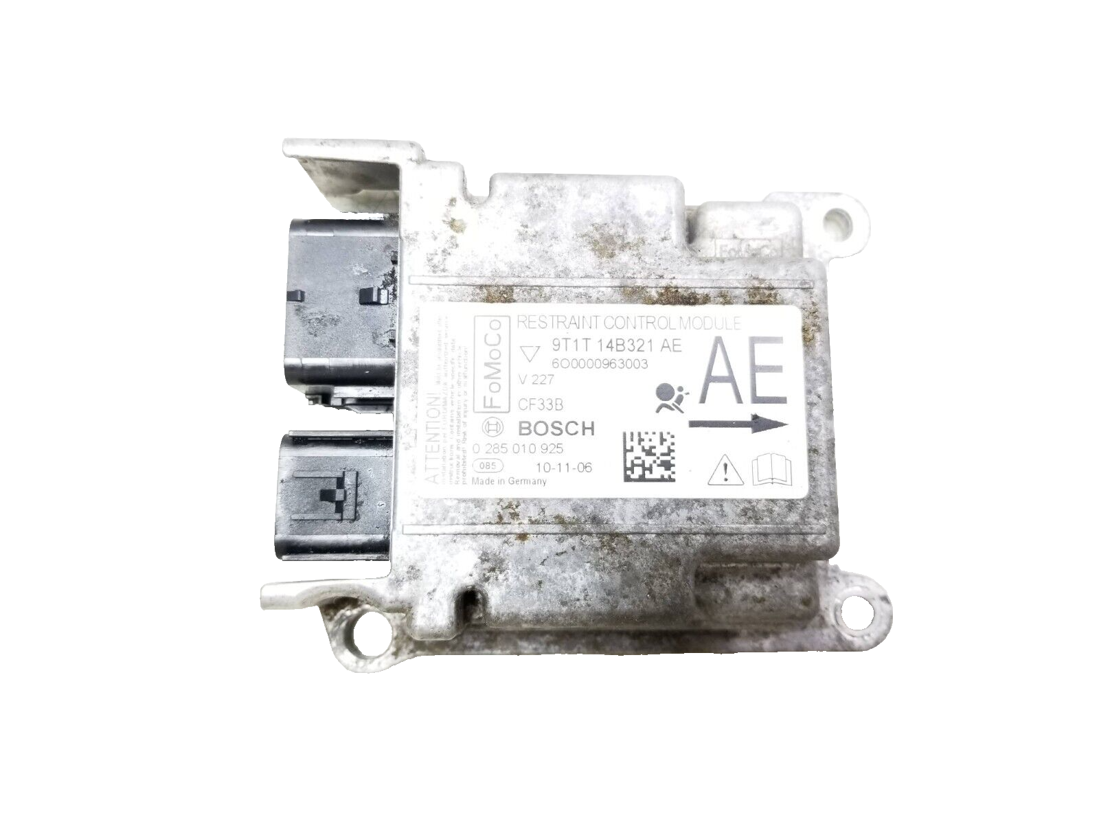 10- 13 Ford Transit Connect Bosch Restraint Control Module