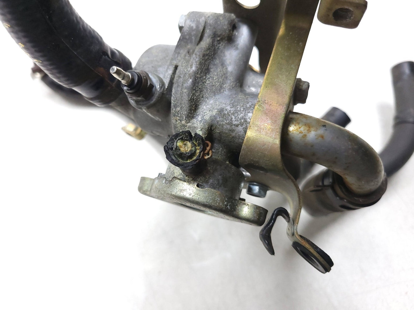 1987 1988 Honda Cbr1000f Hurricane Thermostat & Hosing  OEM