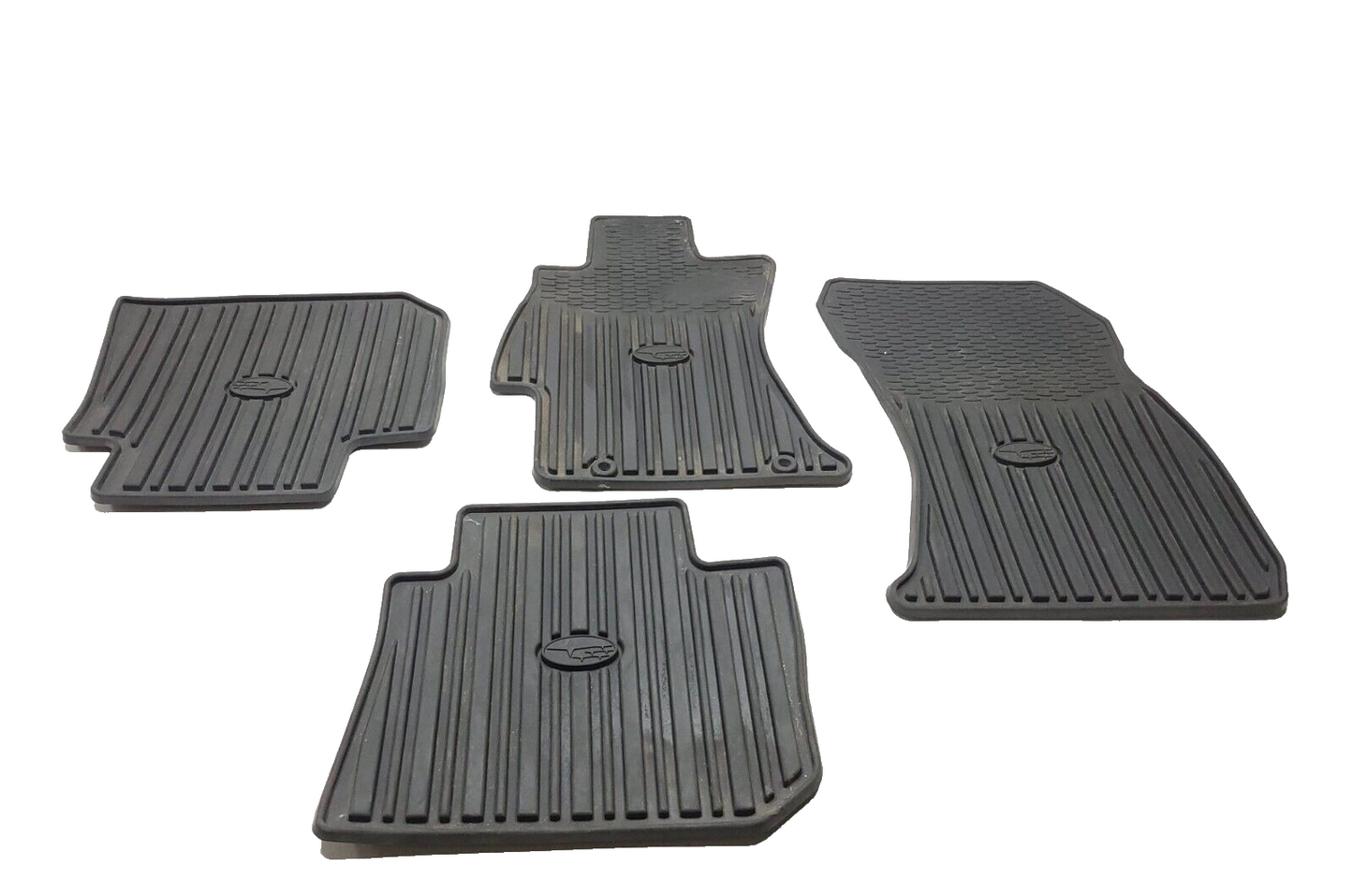 11-16 Subaru Impreza Sedan Floor Rubber Mat 4pcs OEM 81k Miles