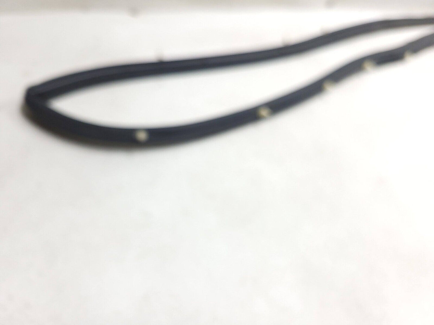 07-09 Mitsubishi Outlander Door Weatherstrip Seal Rear Driver Side Left 2pcs OEM