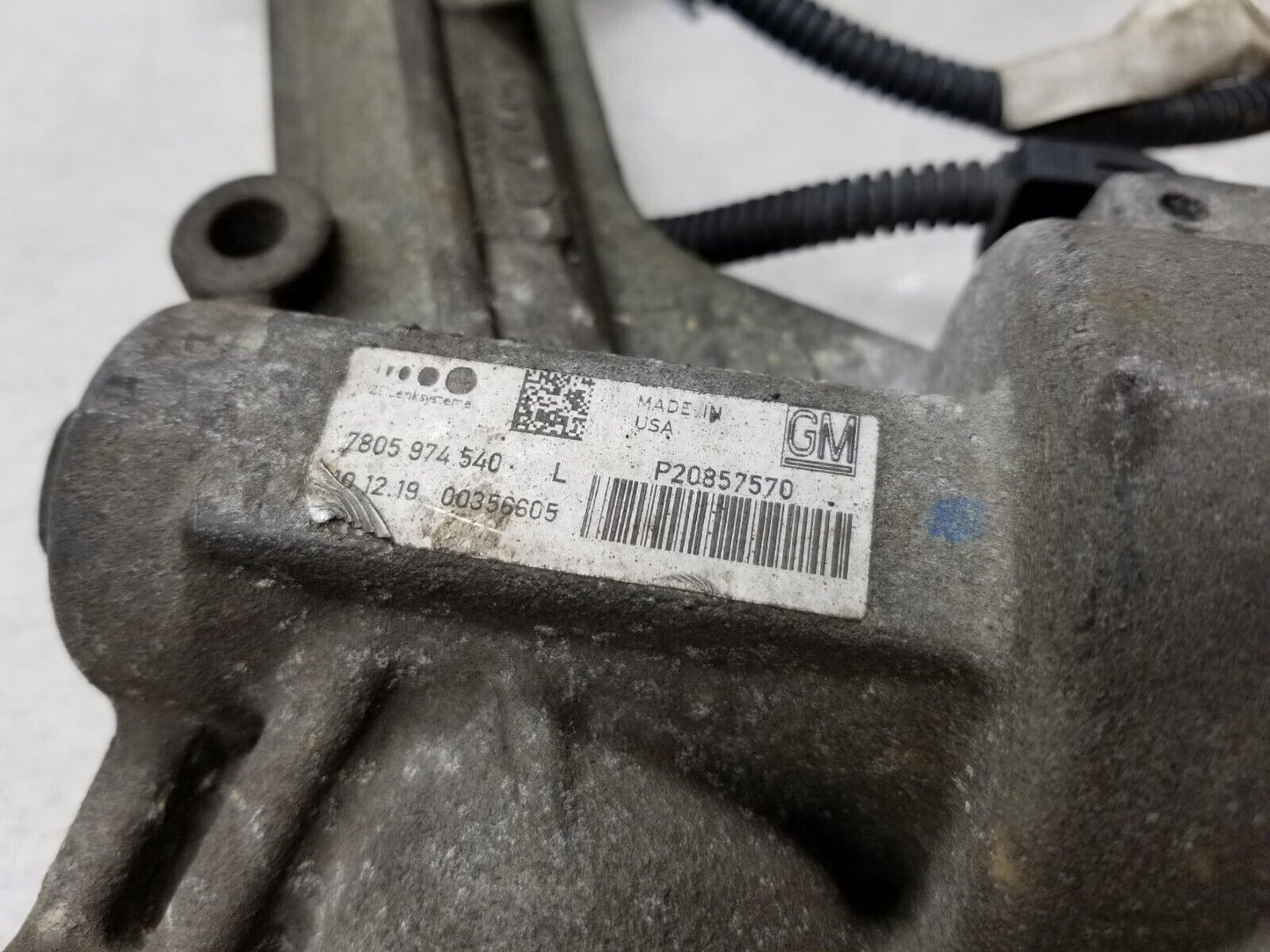 2010 - 2012 Chevrolet Equinox Power Steering Rack & Pinion 2.4l OEM