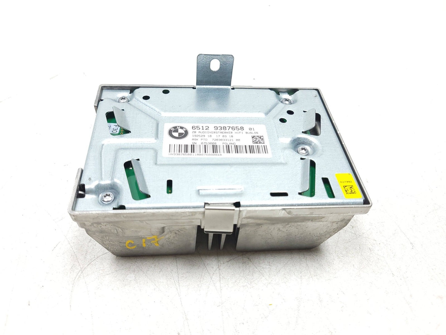 13-18 BMW 330xi F30 Amplifier Radio Hifi Audio System Amp OEM β
 76k Miles