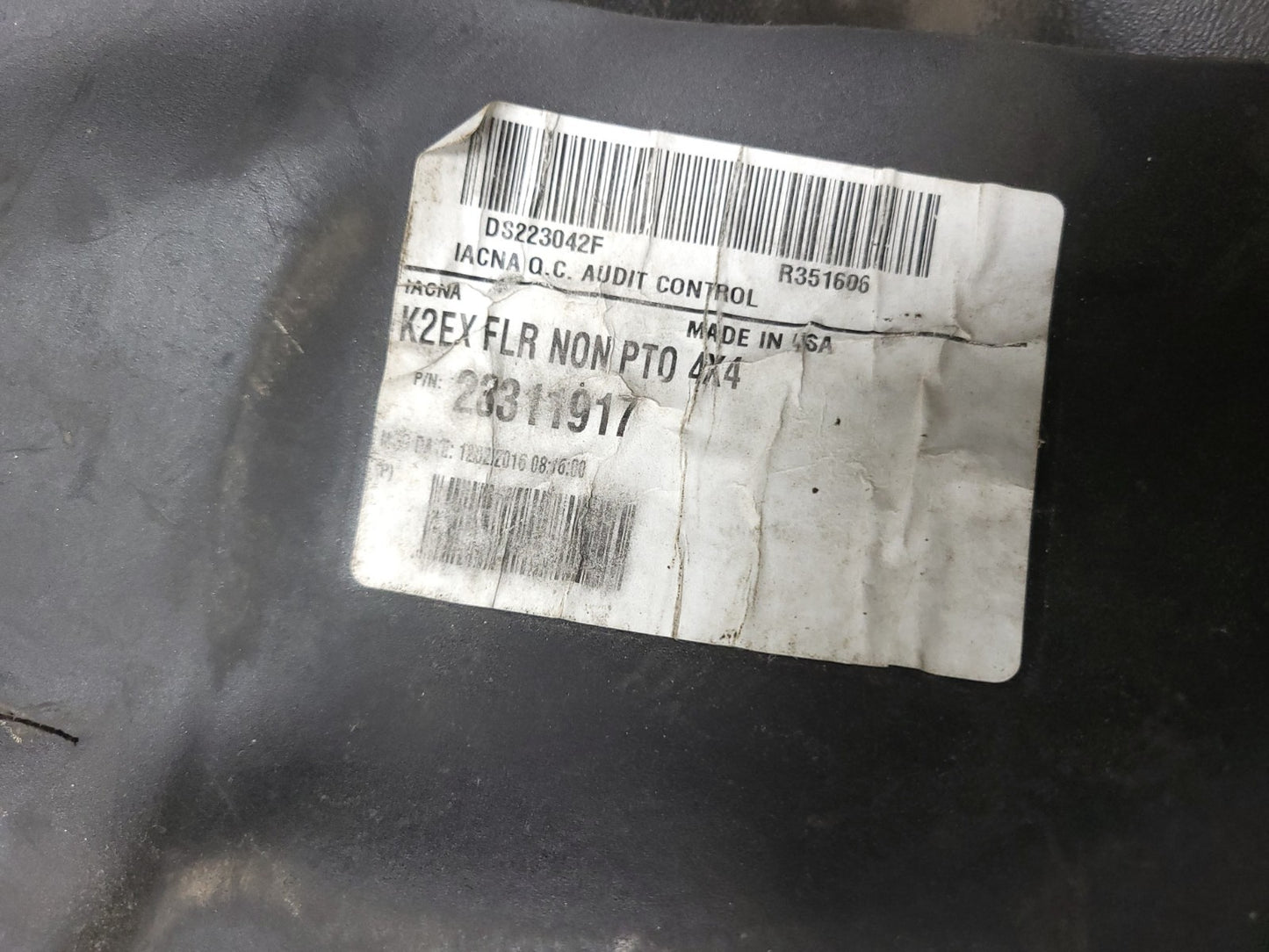 2017 Chevrolet Silverado 1500 Floor Liner Mat Carpet Interior OEM ✅