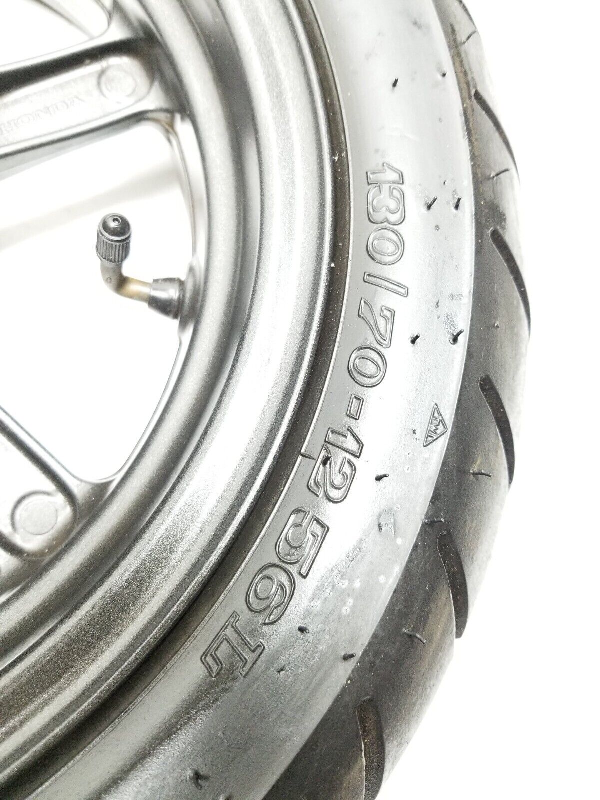 2022-2024 Honda Grom 125 Rear Wheel Rim 12x3.50 & Tire 130/70-12 OEM