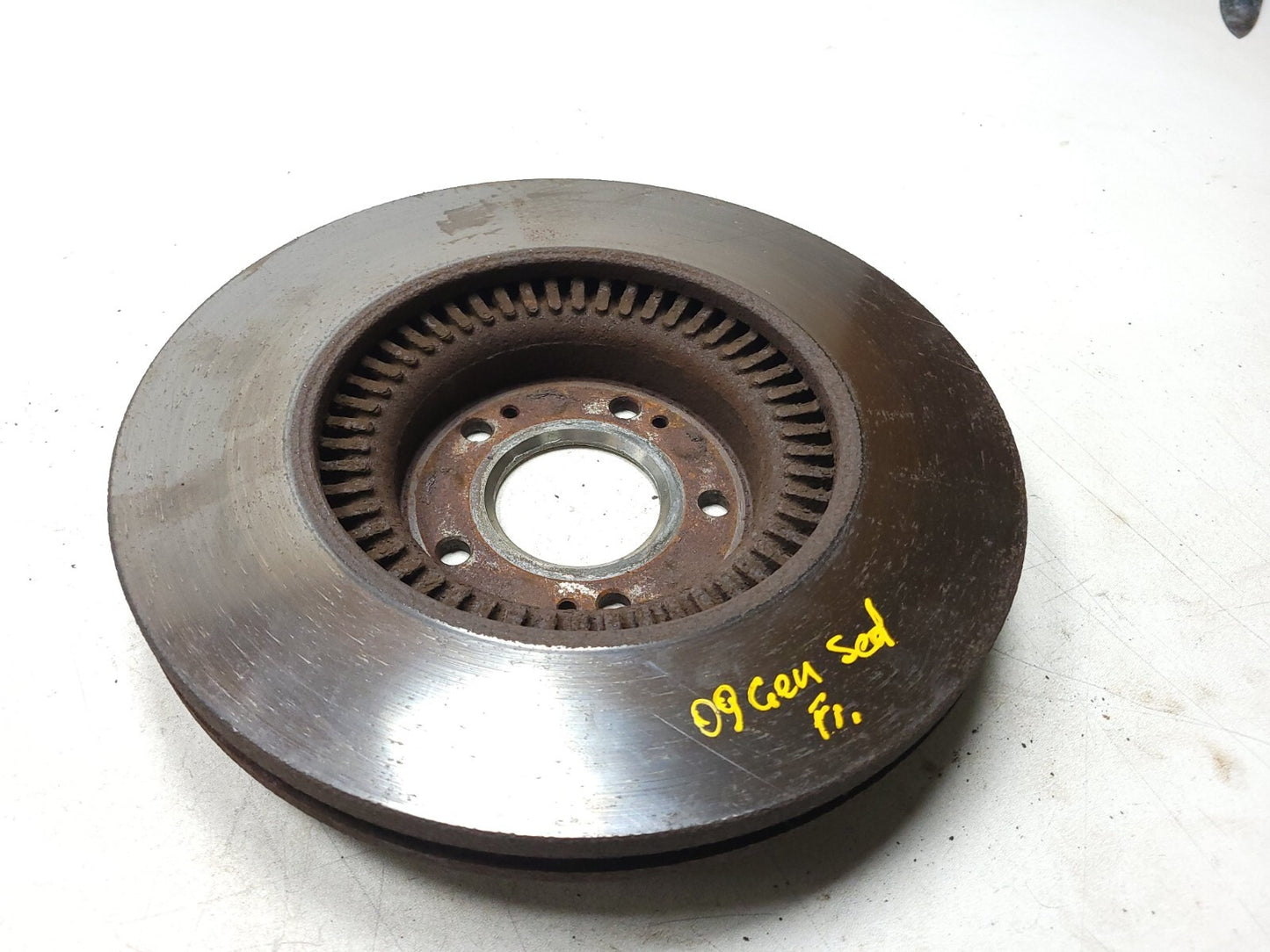 09-12 Hyundai Genesis Front Brake Rotor Disc 2pcs OEM 4.6l