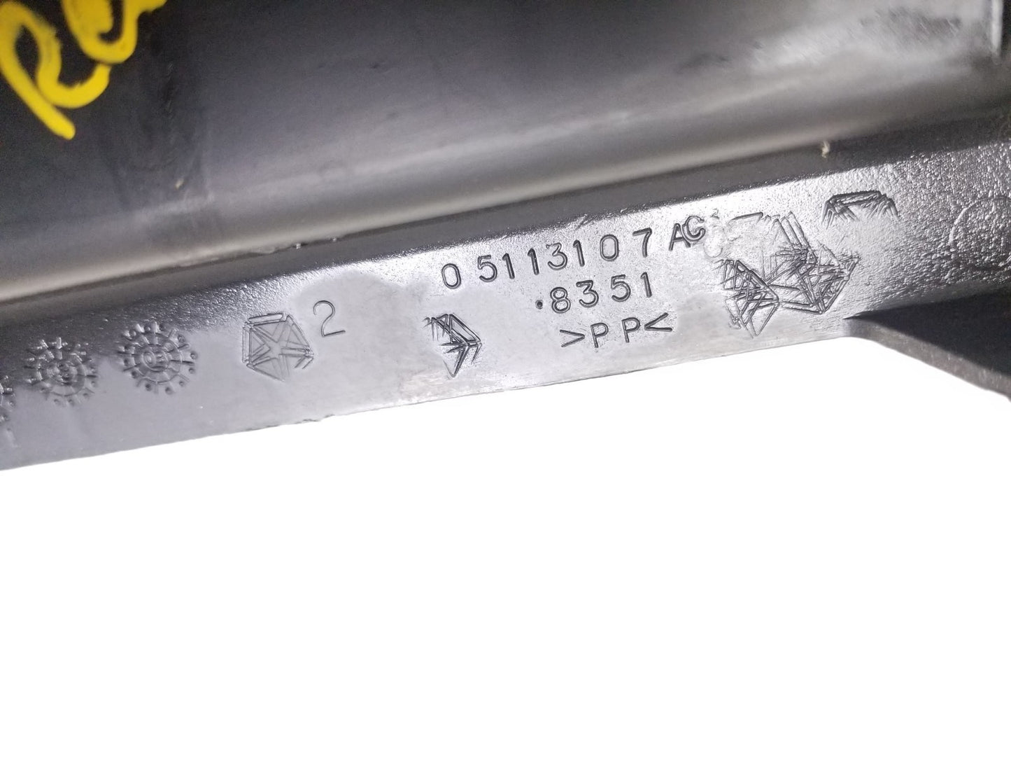 2011 - 2020 Dodge Grand Caravan Rear Bumper Cover Support Bracket OEM