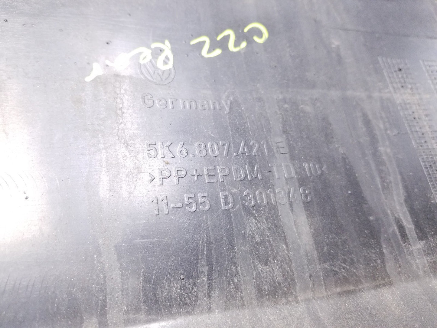 2010 - 2014 VW Golf GTI Rear Bumper Cover OEM