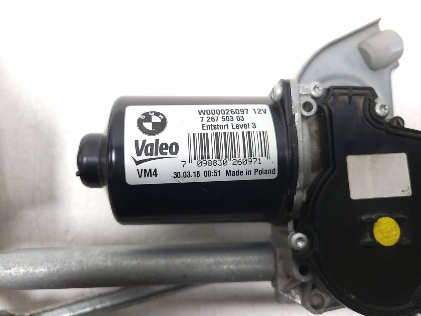 12-18 BMW 330xi F30 Windshield Wiper Motor W/ Linkage 7267503 OEM β
 76k Miles