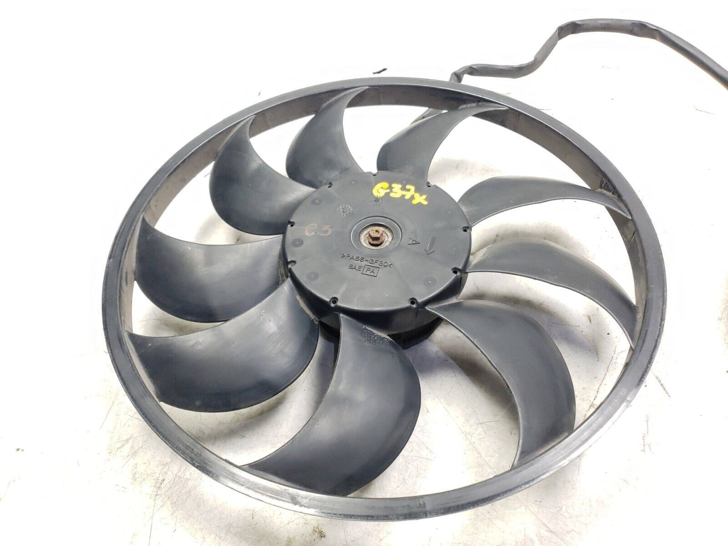 08 - 13 Infiniti G37 AWD Radiator Cooling Fan W/ Control Module OEM