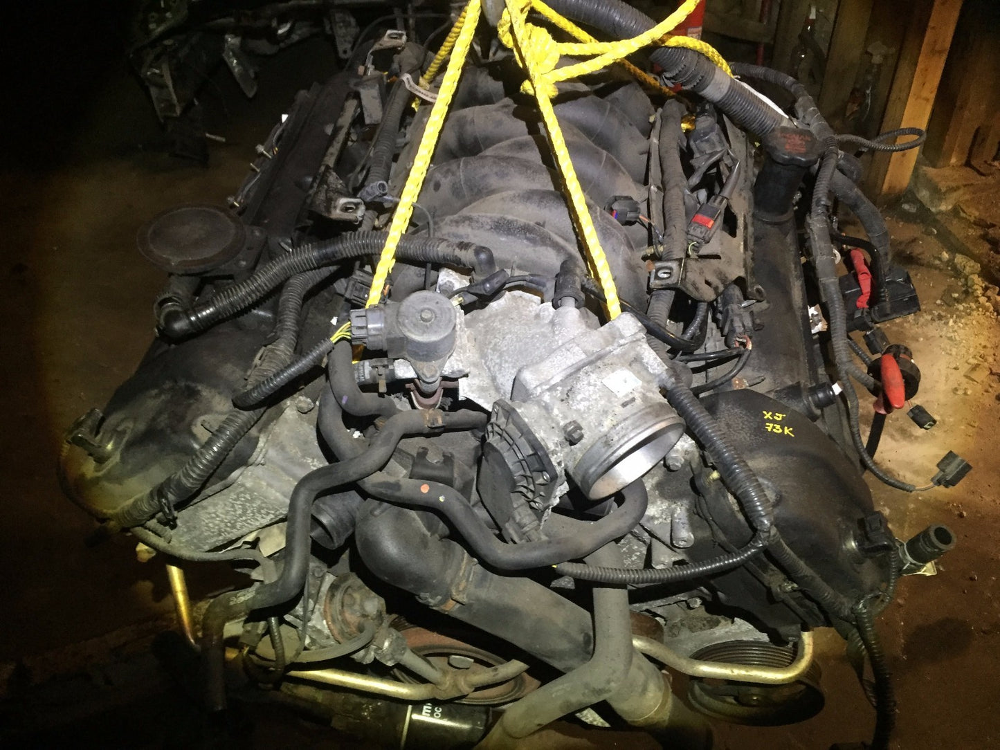 07-09 Jaguar Xj8 Xk Engine 4.2l V8 Motor 73k. Non Supercharged