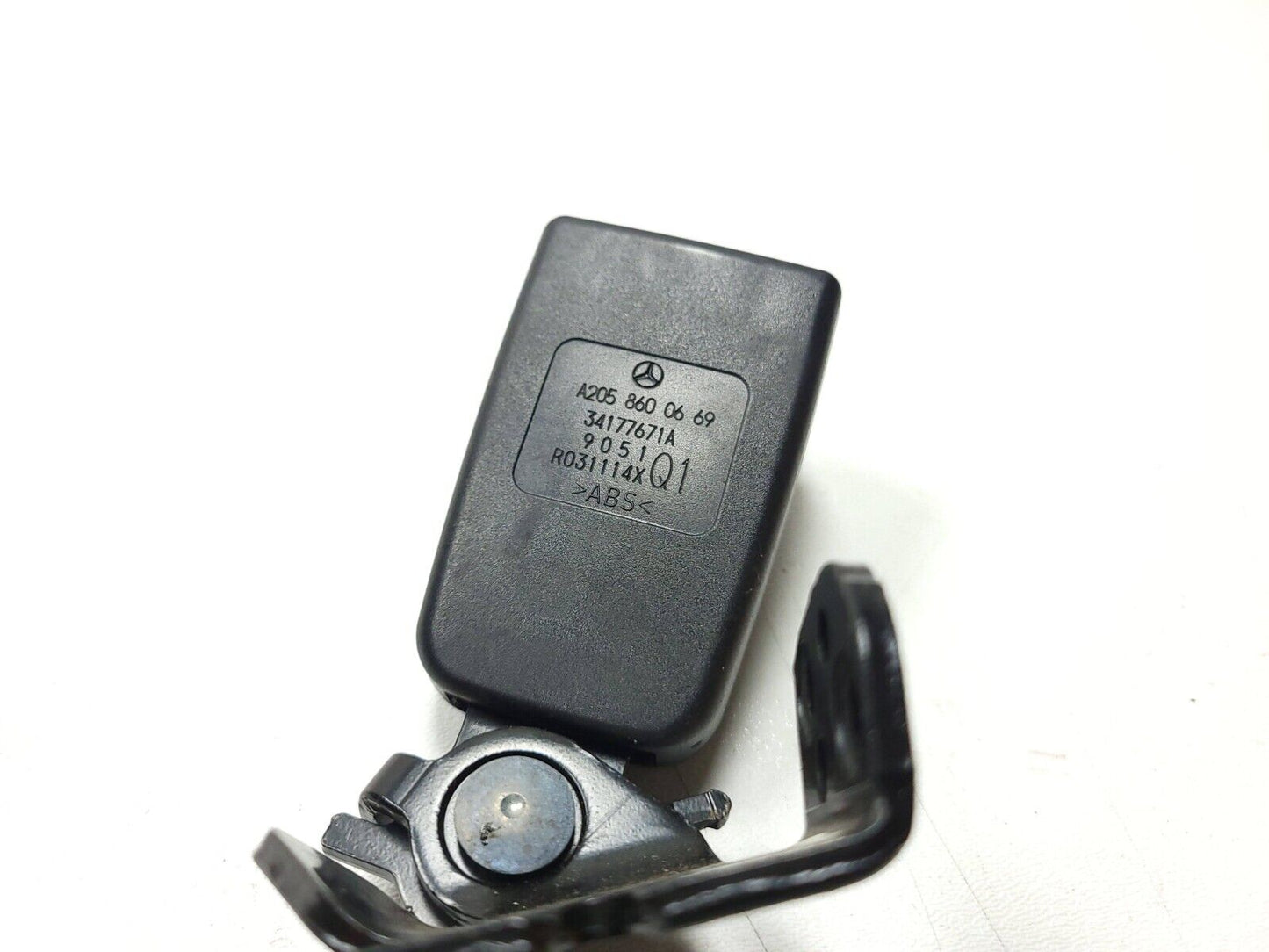 2015-2020 Mercedes C300 W205 Rear Seat Belt Buckle 3pcs OEM