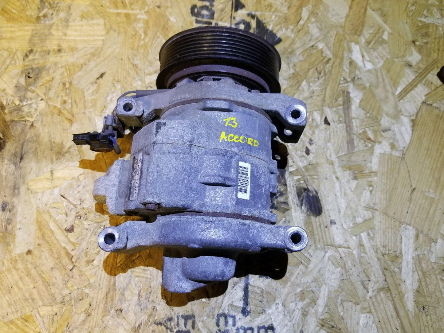 13 14 15 Honda Accord 2.4l A/c Compressor OEM