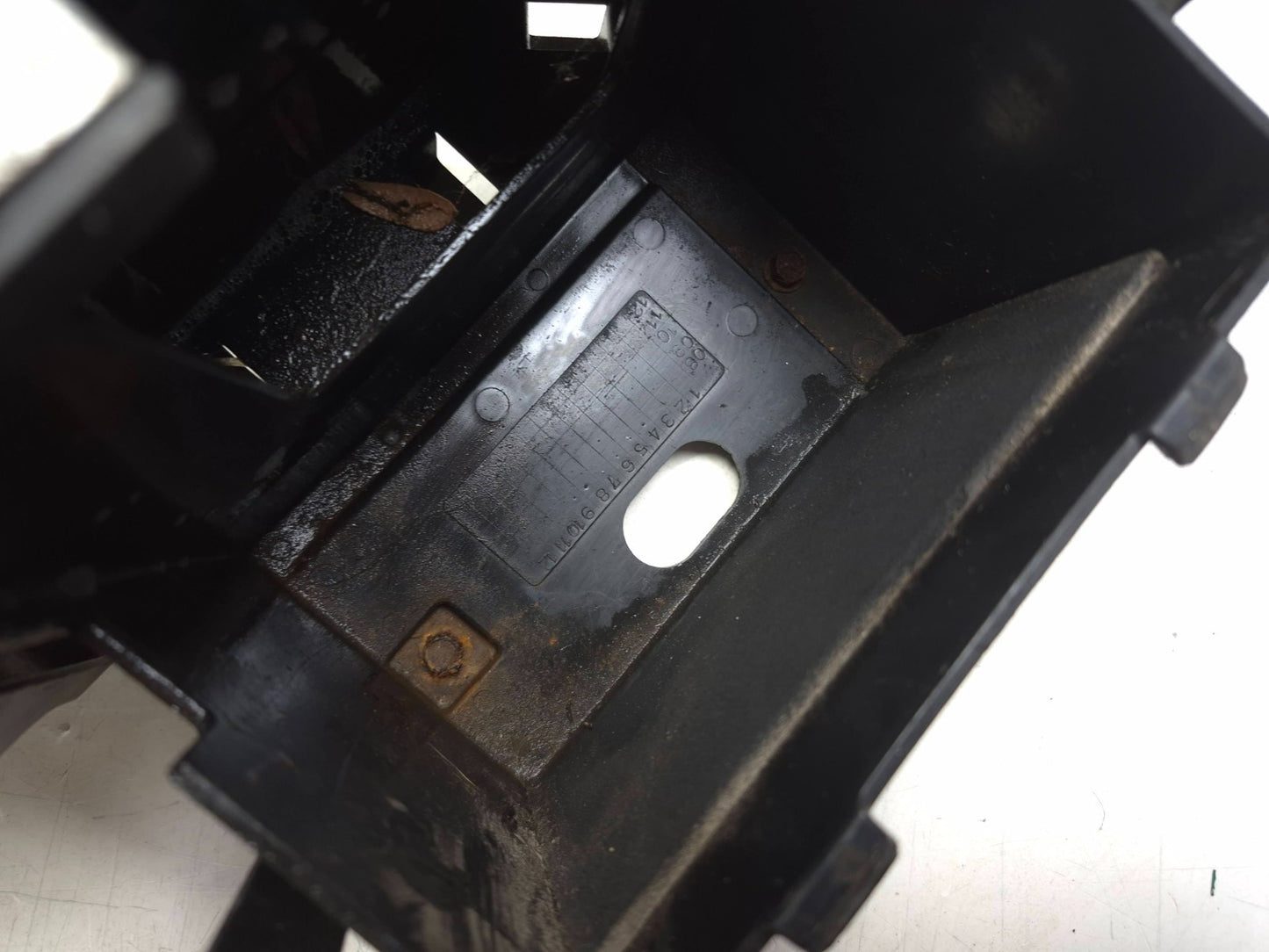 2009 Honda Shadow Spirit Vt750 Battery Tray Box OEM