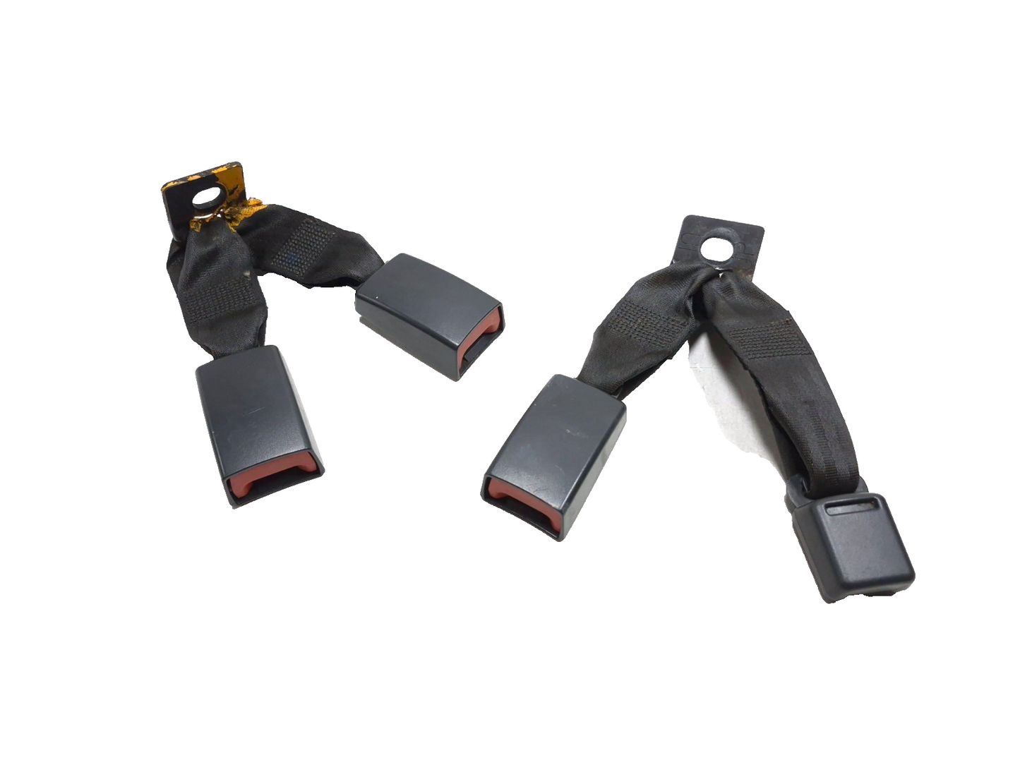 2010 Dodge Caliber Sxt Rear Seat Belt Buckle 2pcs OEM