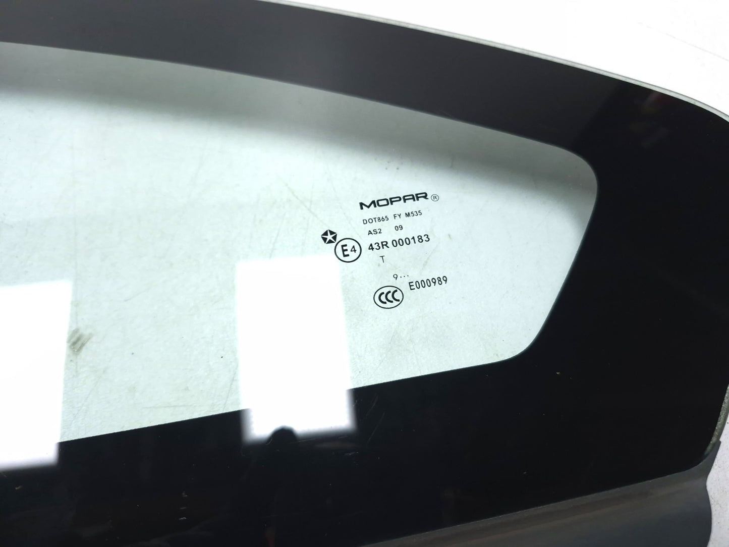 2010 Dodge Caliber Rear Quarter Vent Glass Driver Side Left OEM
