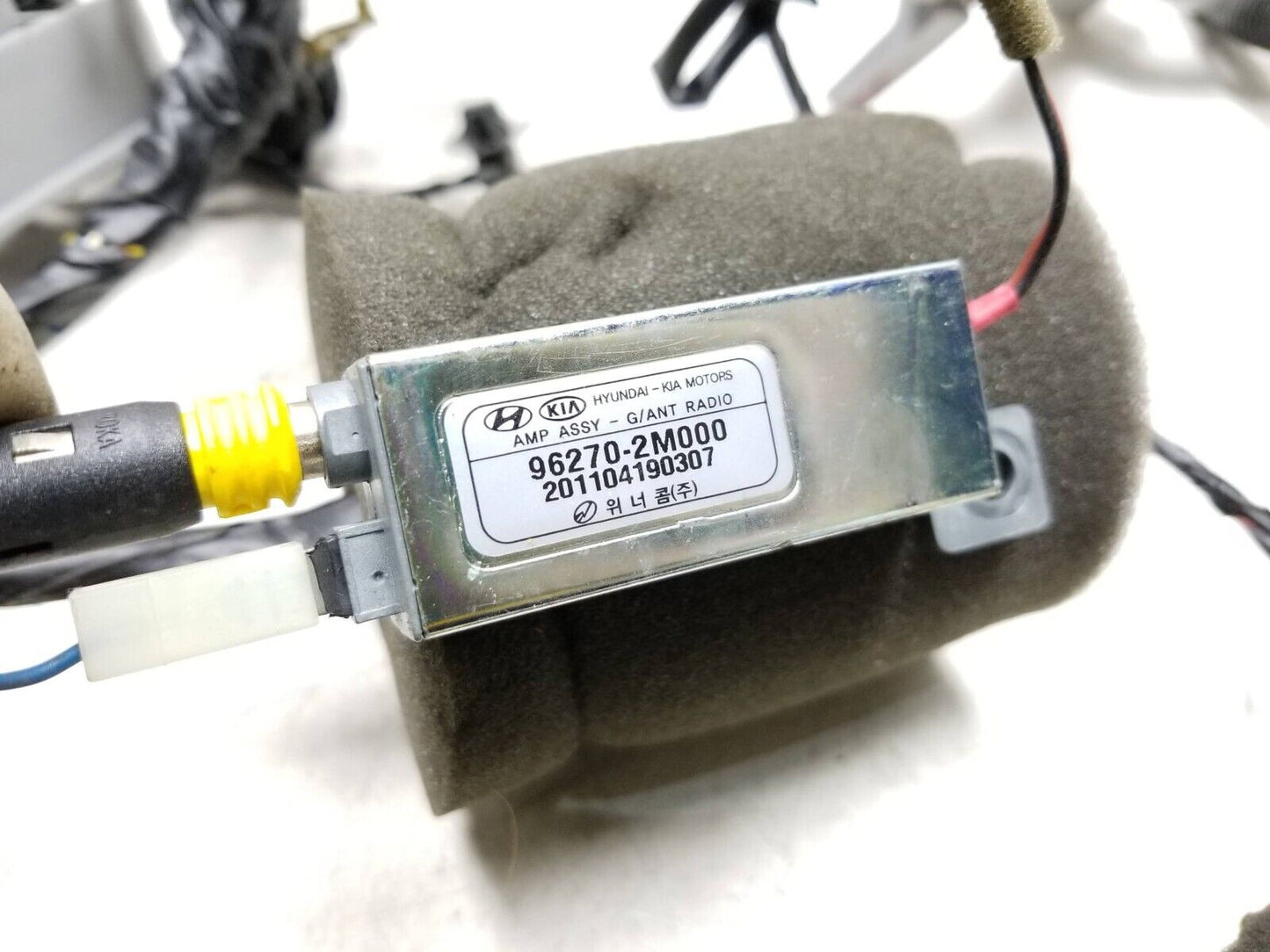 09 - 12 Hyundai Genesis Coupe Floor Wiring Harness 91507-2m931 2.0t OEM