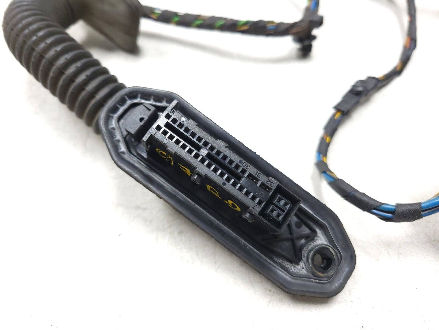 2007 - 2013 BMW X5 E70 Door Wire Harness Rear Driver Side Left OEM