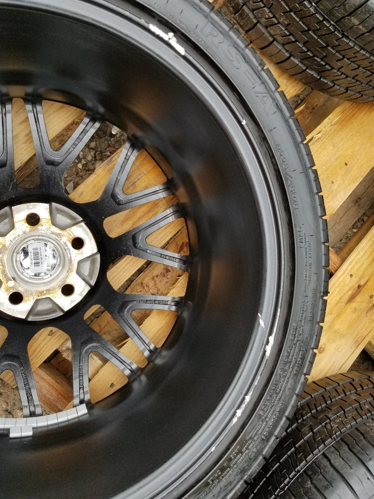 2010 Scion Tc Wheel Rim W/ Tire Goodyear Eagle 225/45r18 4pcs OEM