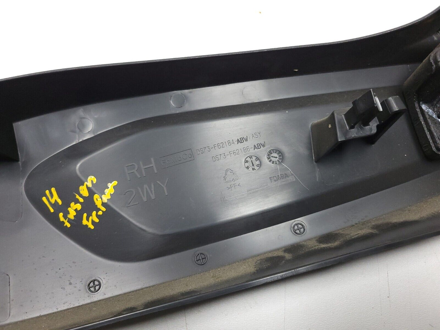 2013 - 2016 Ford Fusion Front Passenger Seat Side Trim Cover OEM