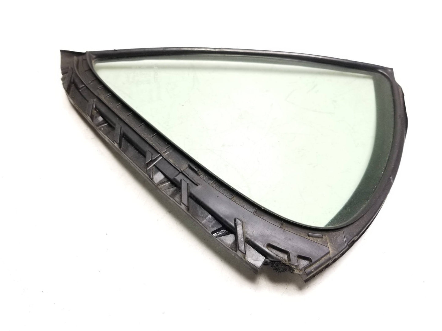 11-17 Lexus CT200h Rear Door Vent Window Glass Driver Side Left OEM
