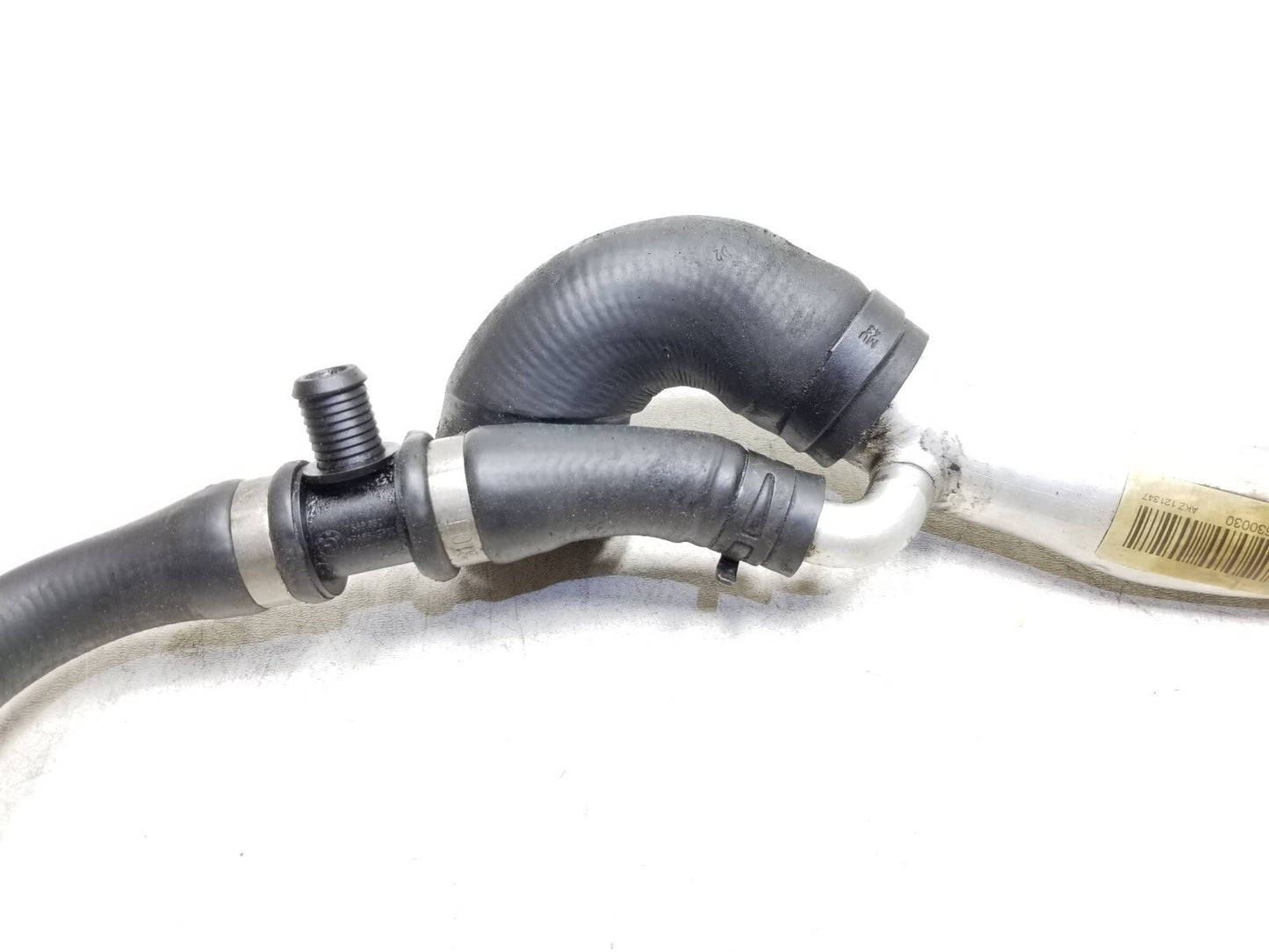 2011 - 2012 BMW X5 E70 Coolant Pipe Hose Feed Line Thermostat OEM