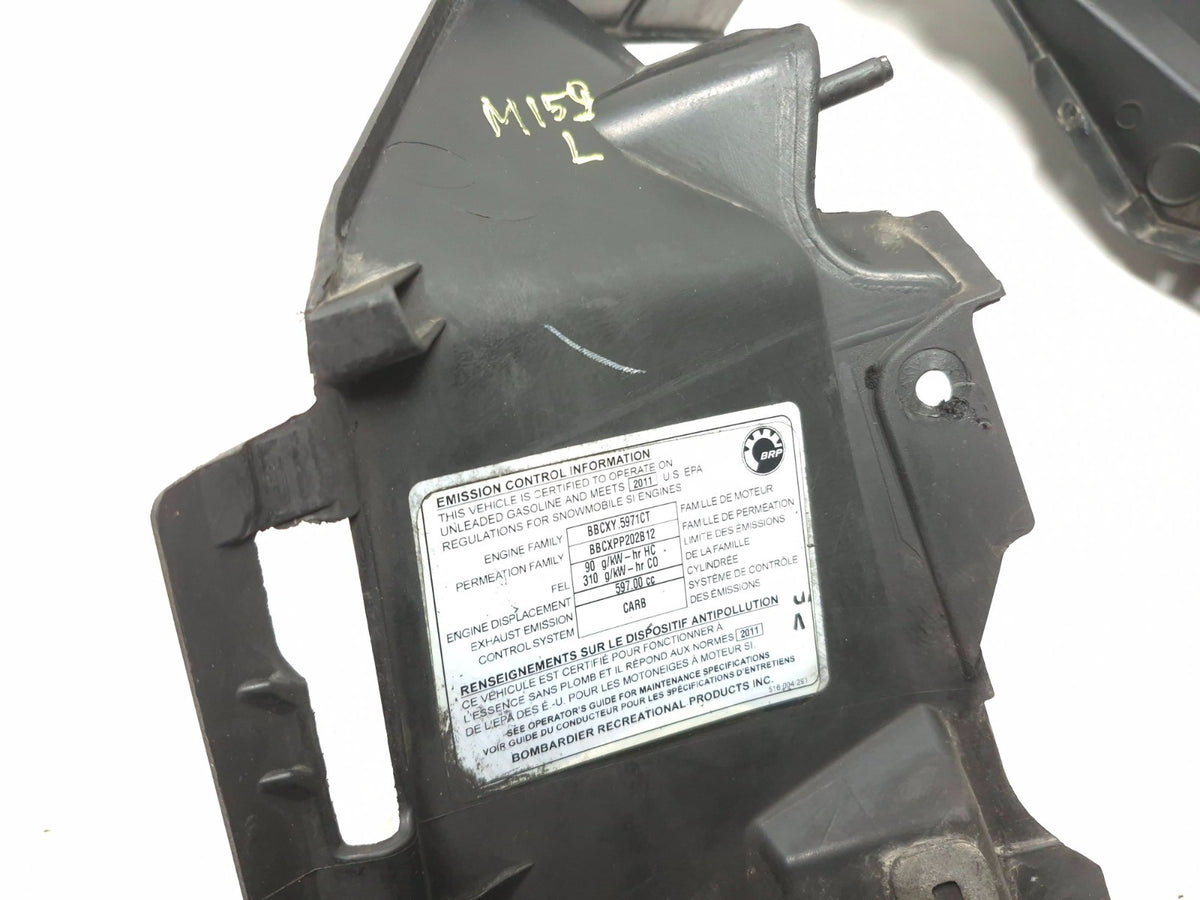 2008-2013 Ski-doo Mxz Tnt 600 E-tec Inner Air Deflector Panel Left & Right OEM