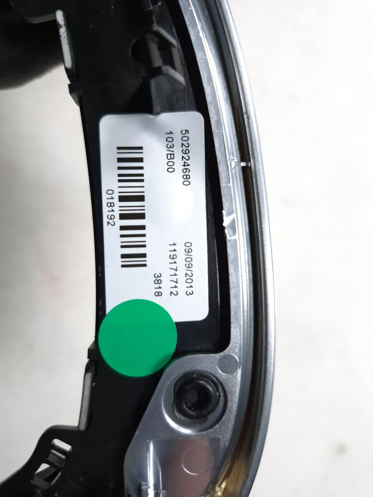 2014 Fiat 500l Center Console Shifter Trim Bezel OEM