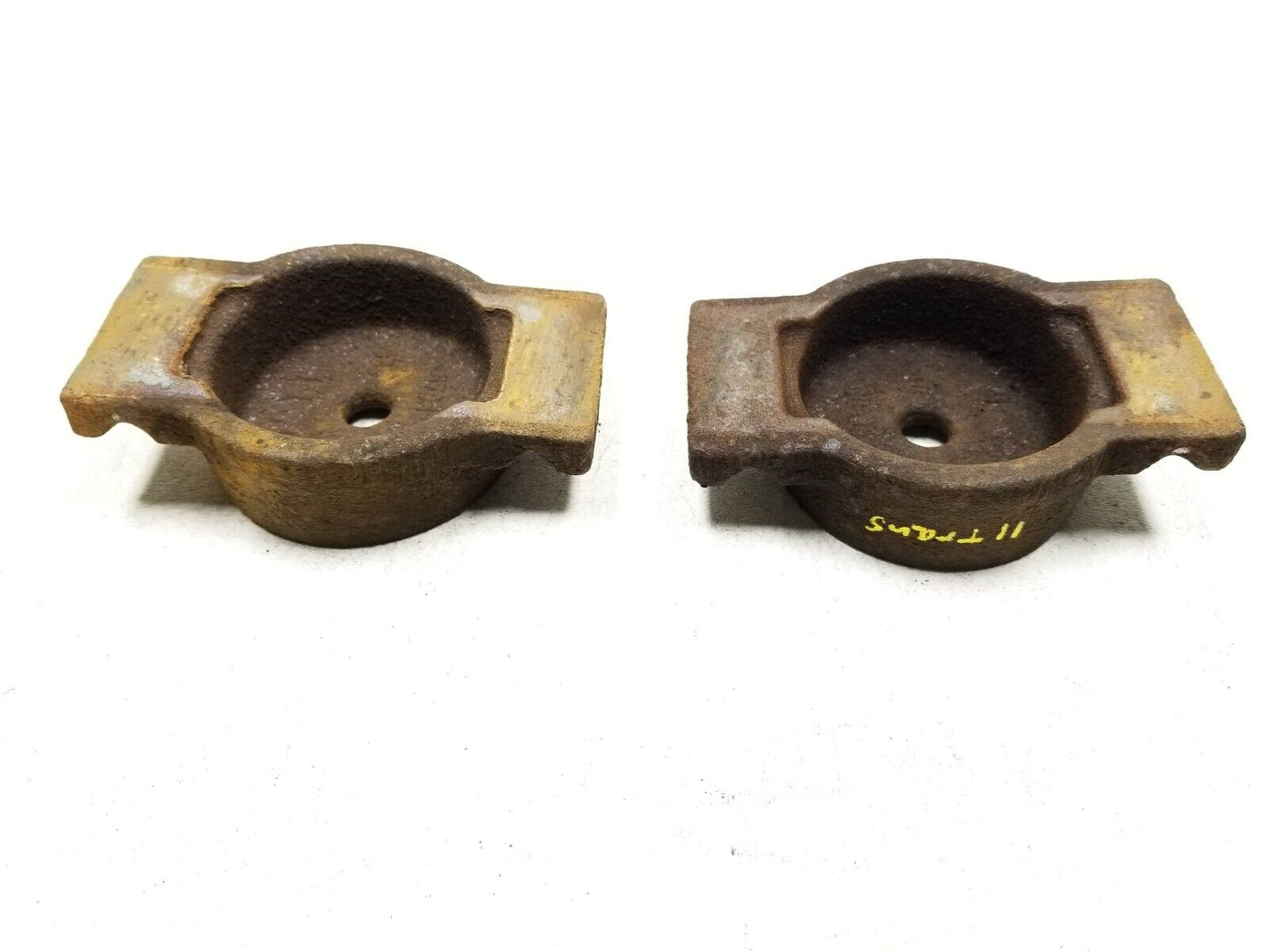 10 - 13 Ford Transit Connect Leaf Spring Mount Bracket 1477384 Pair OEM