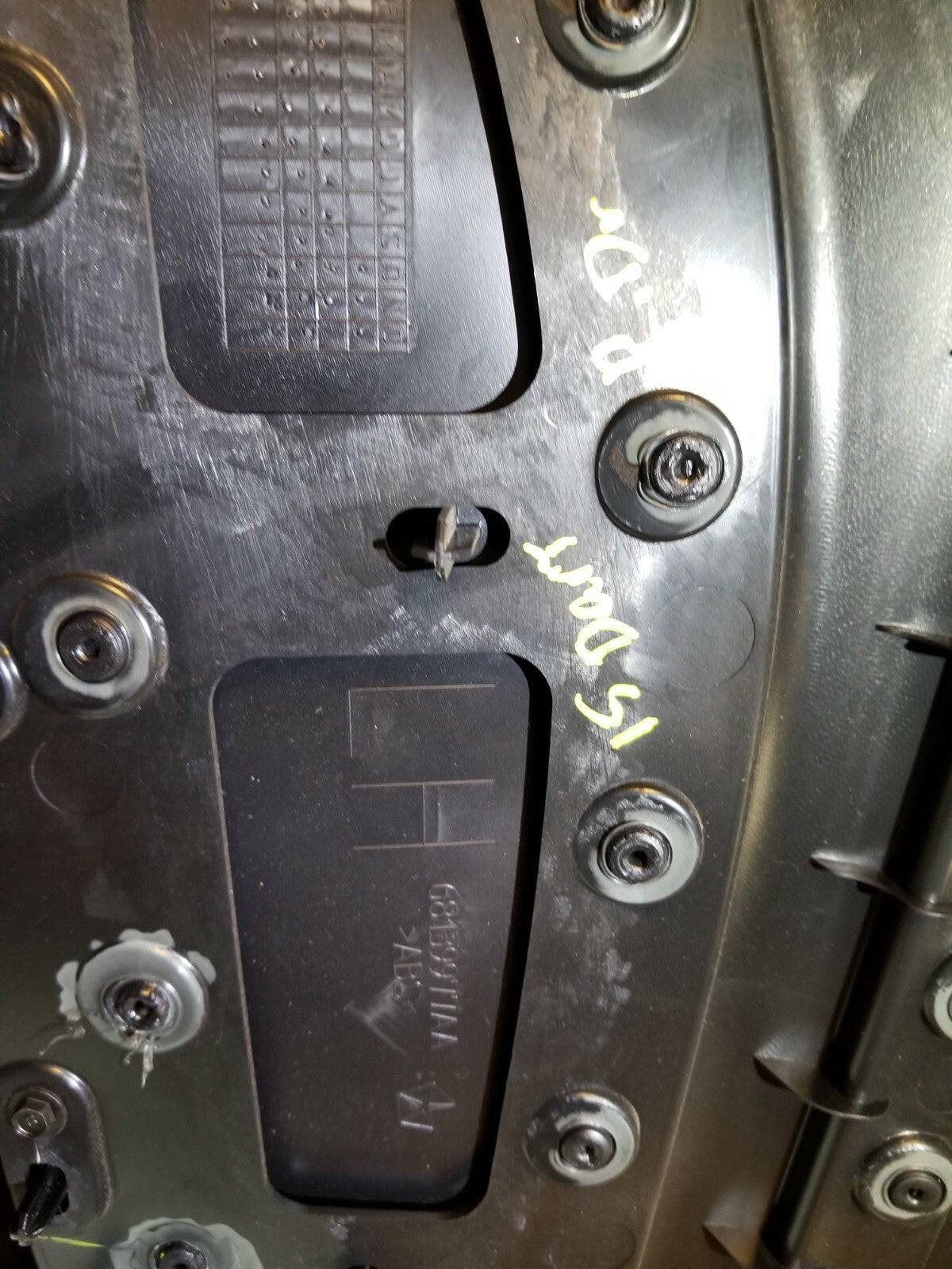 13 14 15 16  Dodge Dart Rear Left Driver Side Door Trim Panel Ome 76k
