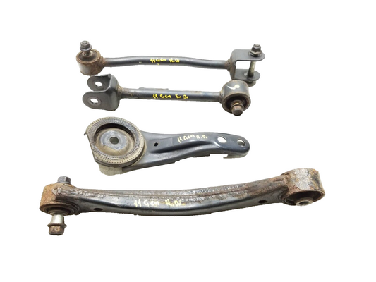 09 - 12 Hyundai Genesis Coupe Rear Control Arm Driver Side Left 4pcs 2.0t OEM