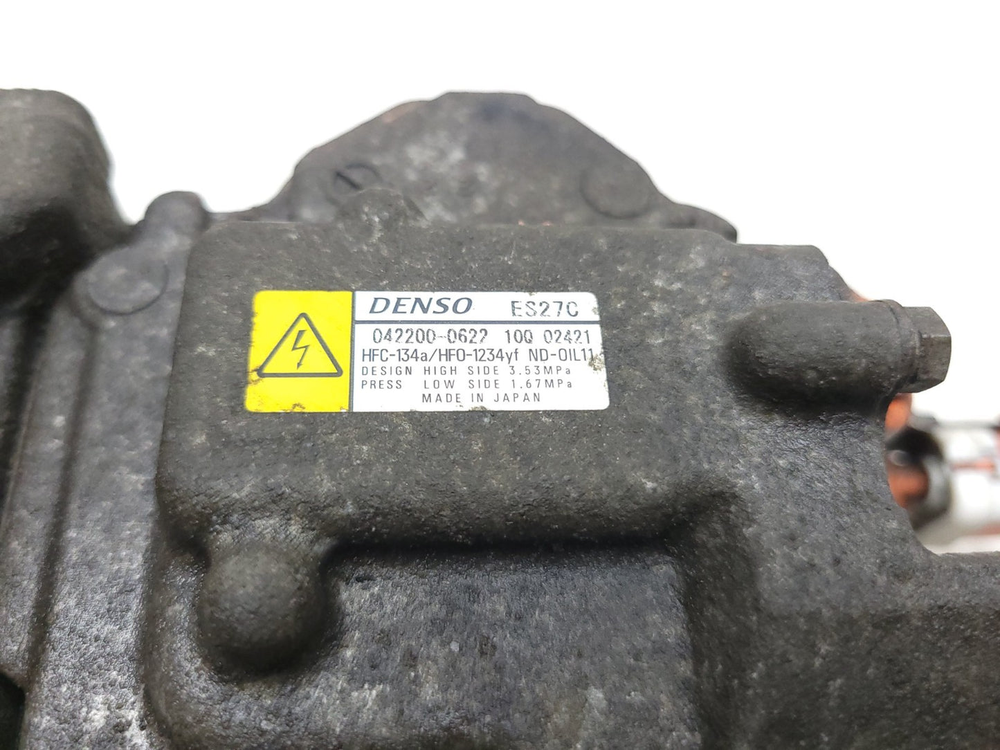 11-17 Lexus CT200h AC Compressor Es27c Oem✅