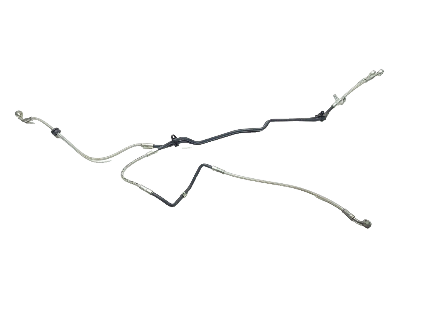 2017 - 2024 BMW G310r ABS Front Brake Hose Line Pipe 2pcs OEM