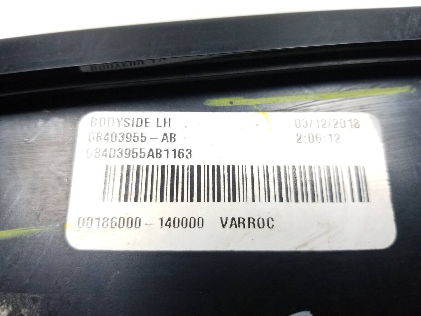 15 16 17 18 Dodge Challenger Tail Light Driver Side Left OEM