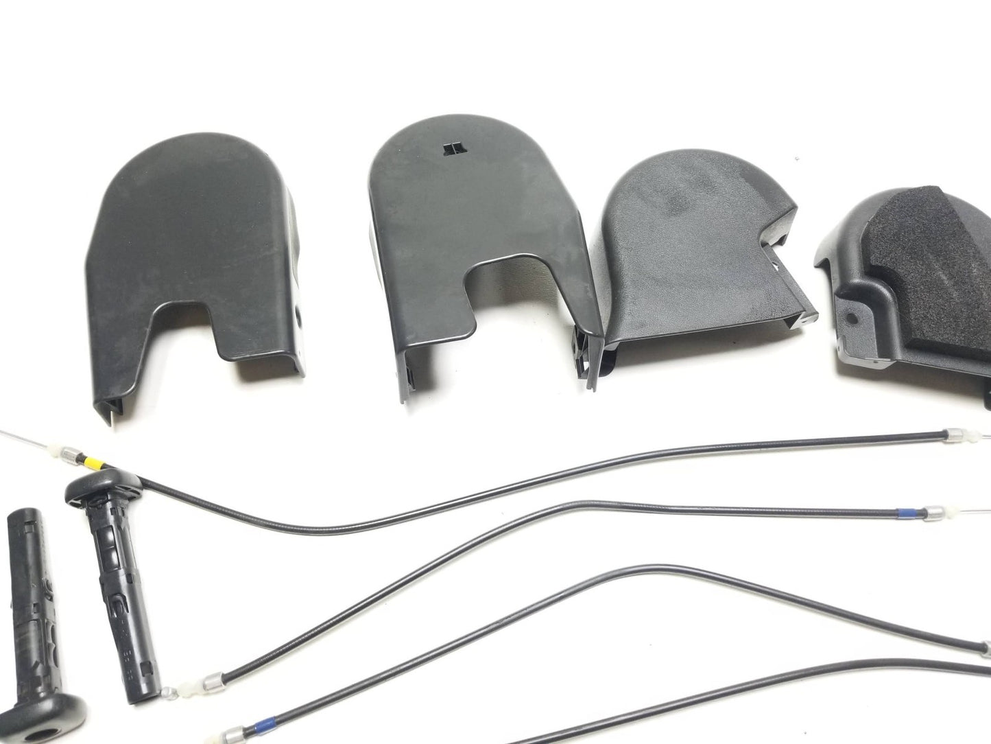 2011 - 2016 Scion Tc Rear Seat Headrest Guide Sleeve & Seat Trim 17 Pcs OEM